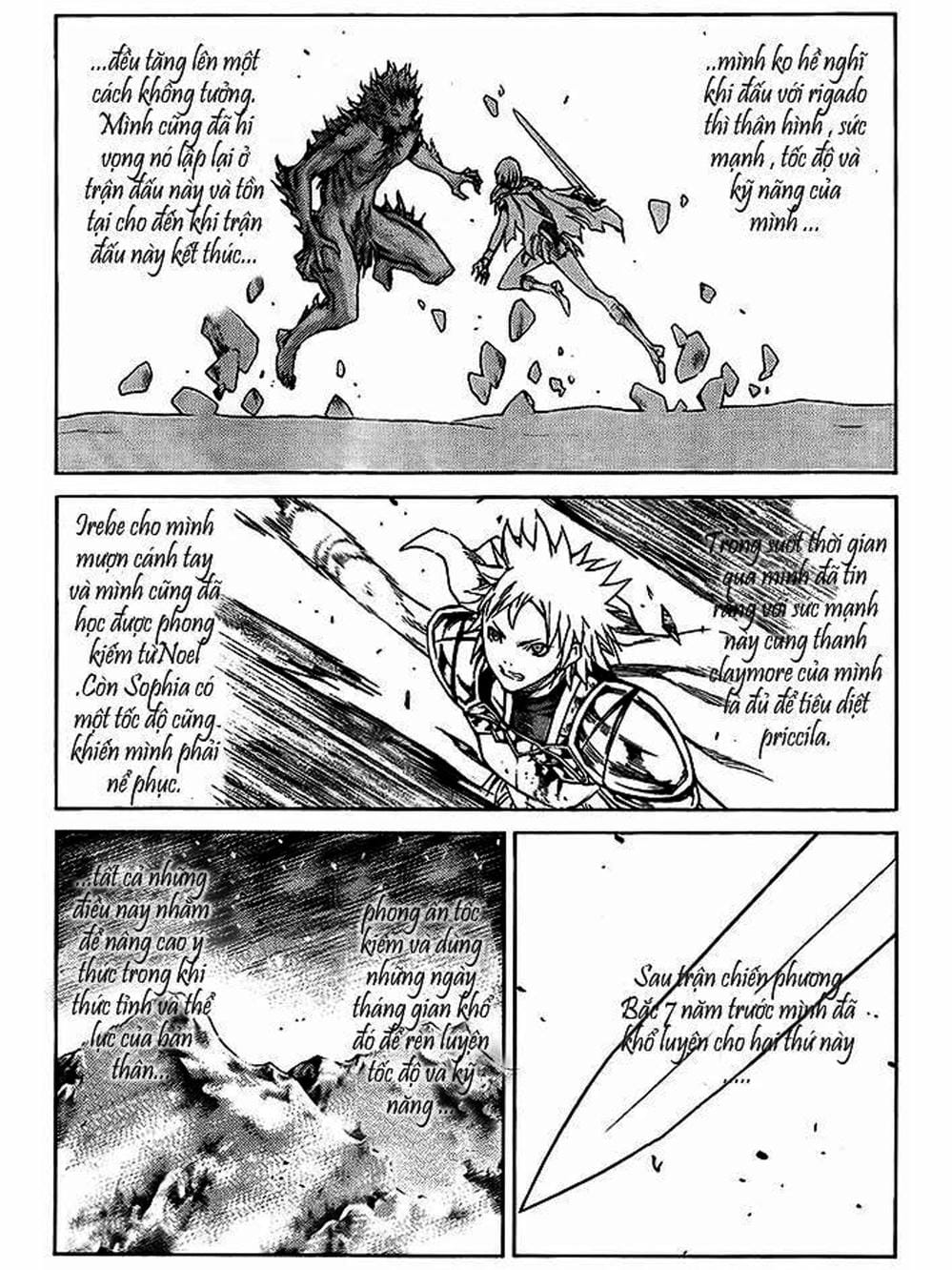 Truyện Tranh Claymore Mắt Bạc trang 4
