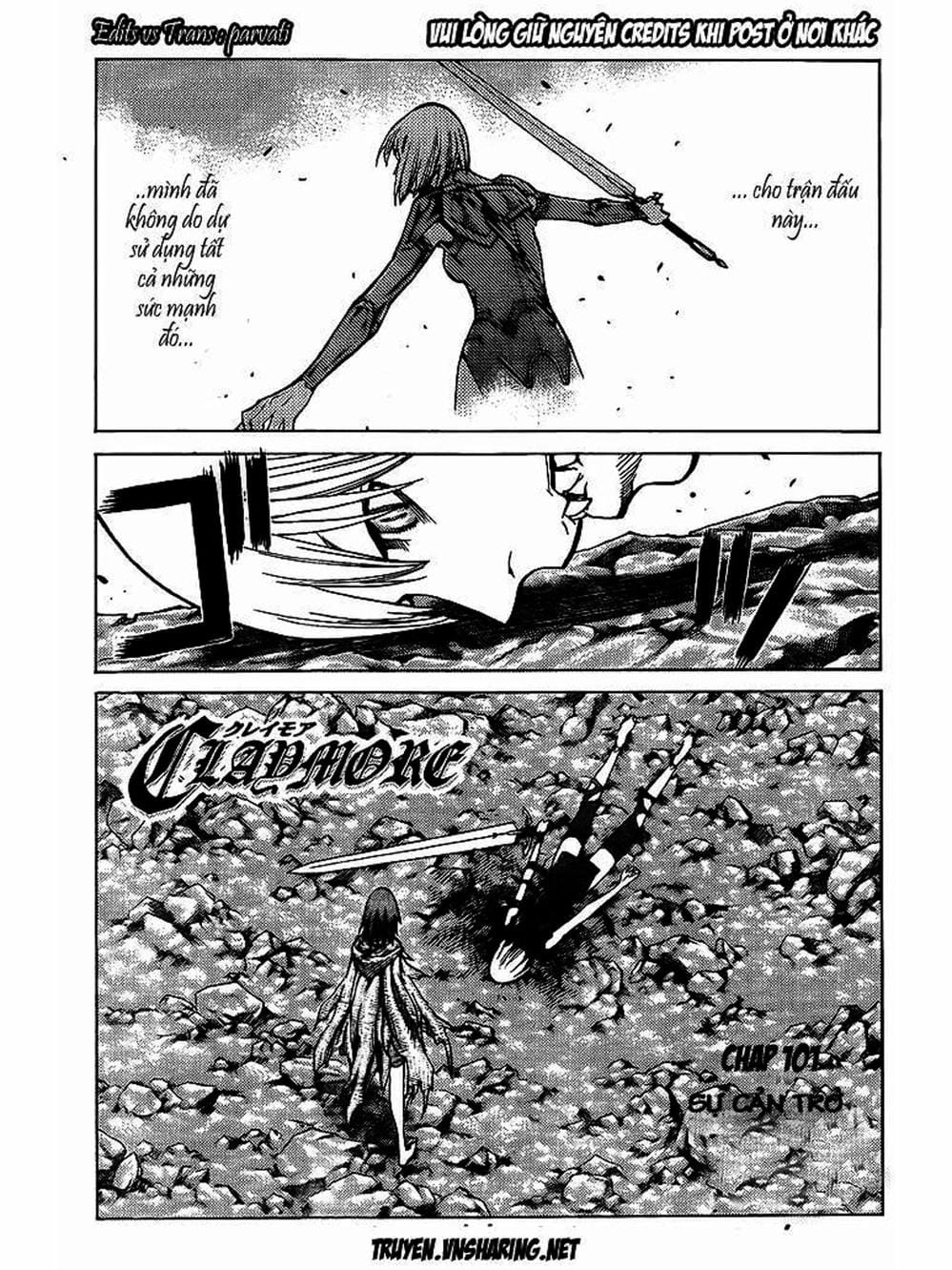 Truyện Tranh Claymore Mắt Bạc trang 4
