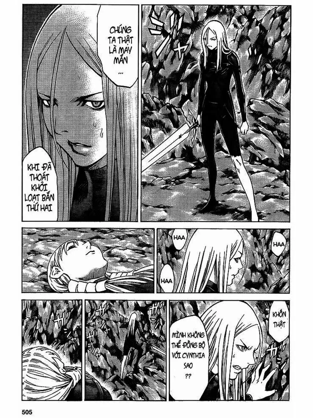 Truyện Tranh Claymore Mắt Bạc trang 4