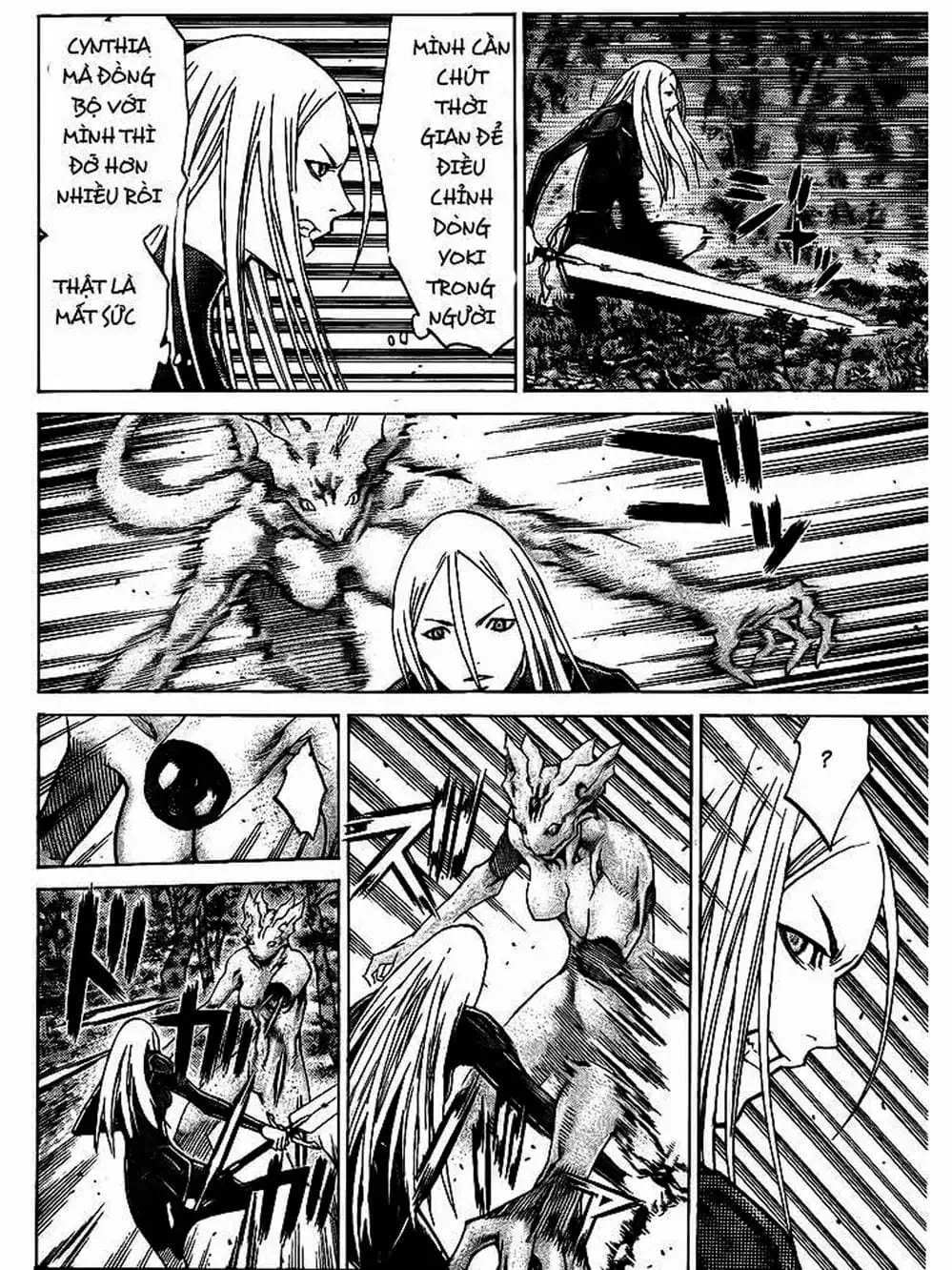 Truyện Tranh Claymore Mắt Bạc trang 4