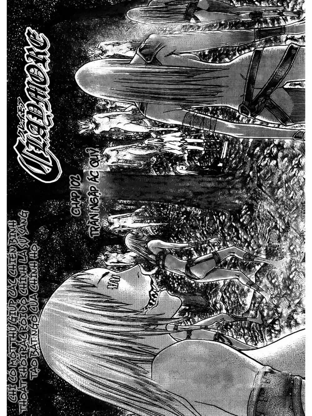 Truyện Tranh Claymore Mắt Bạc trang 4