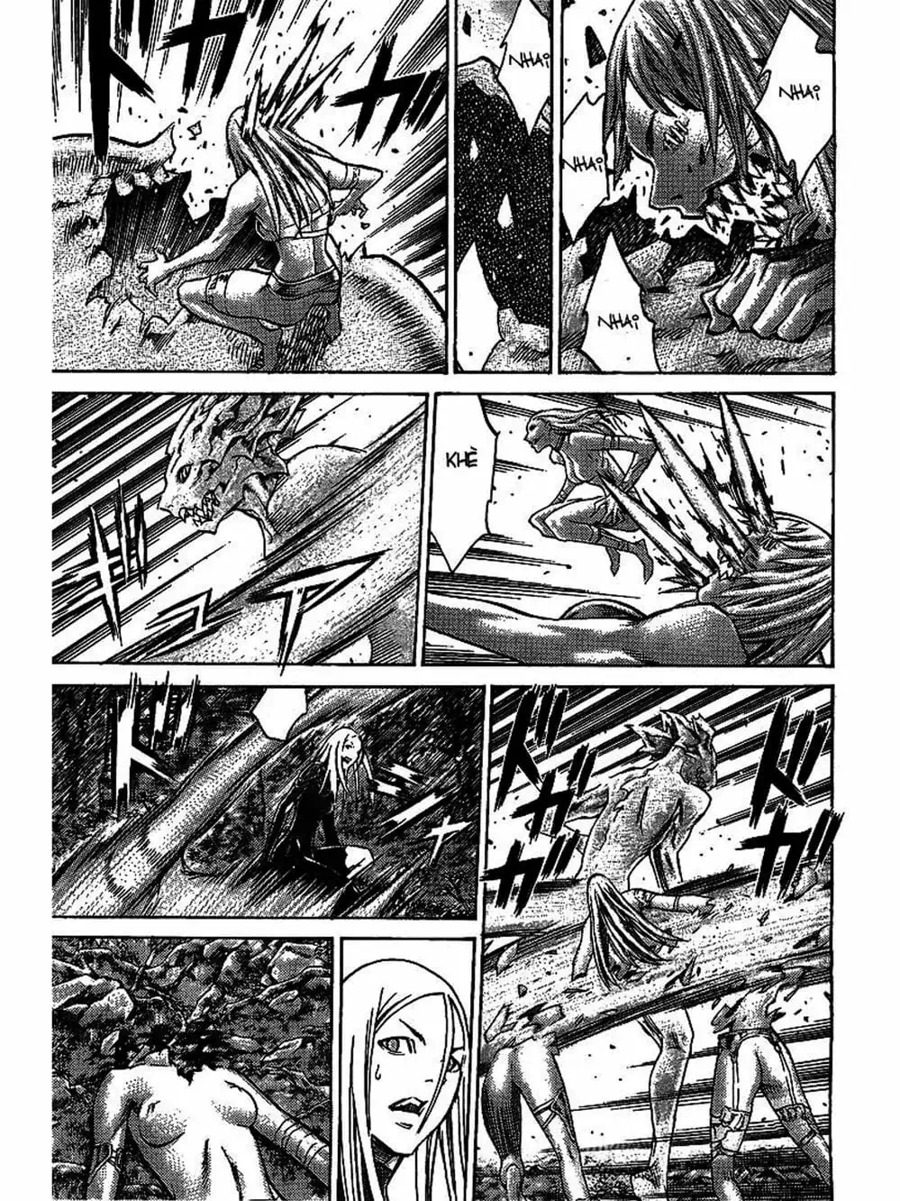 Truyện Tranh Claymore Mắt Bạc trang 4