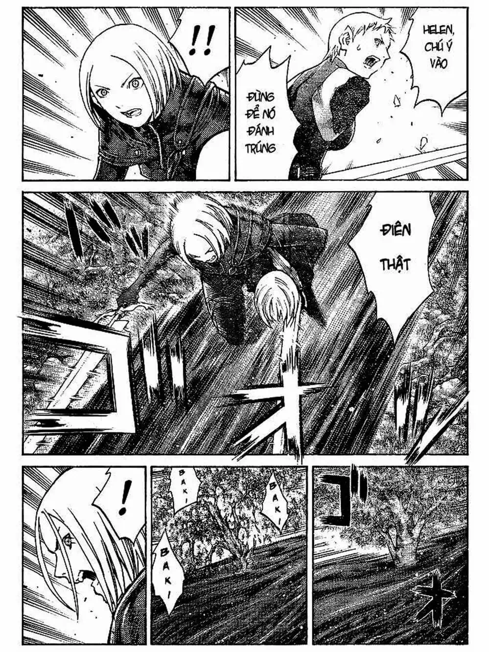 Truyện Tranh Claymore Mắt Bạc trang 4