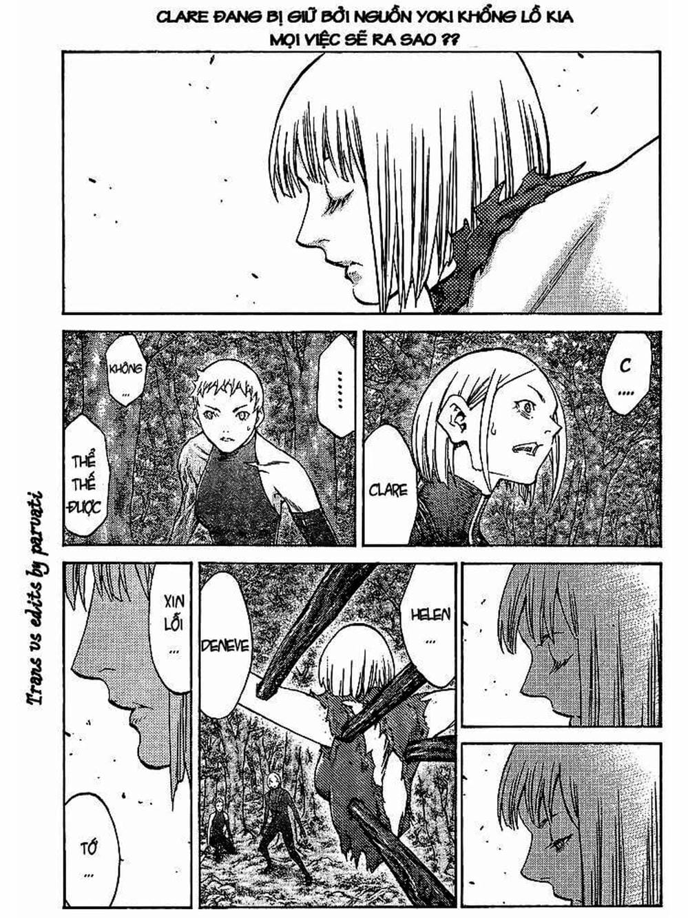 Truyện Tranh Claymore Mắt Bạc trang 4