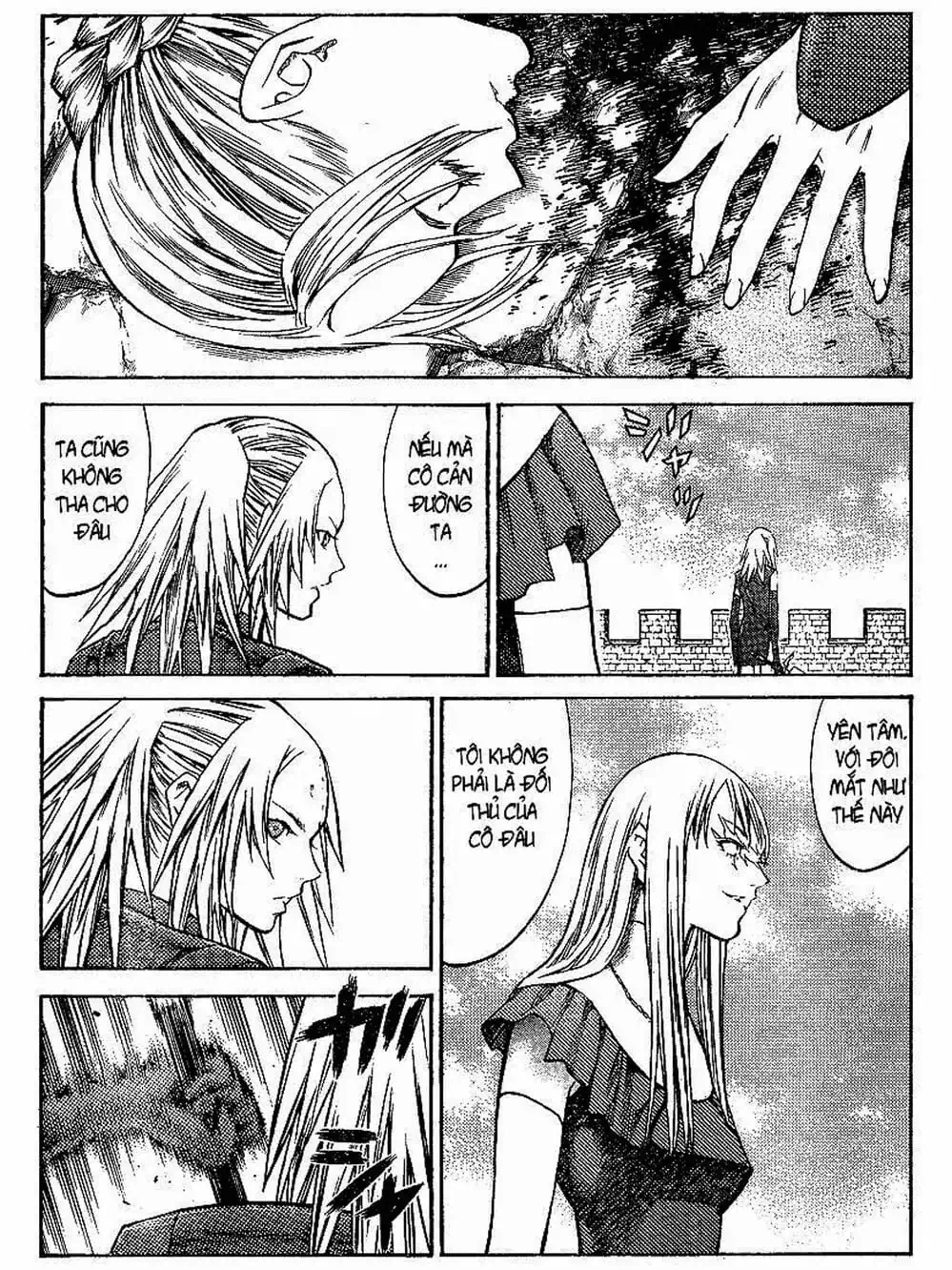 Truyện Tranh Claymore Mắt Bạc trang 4