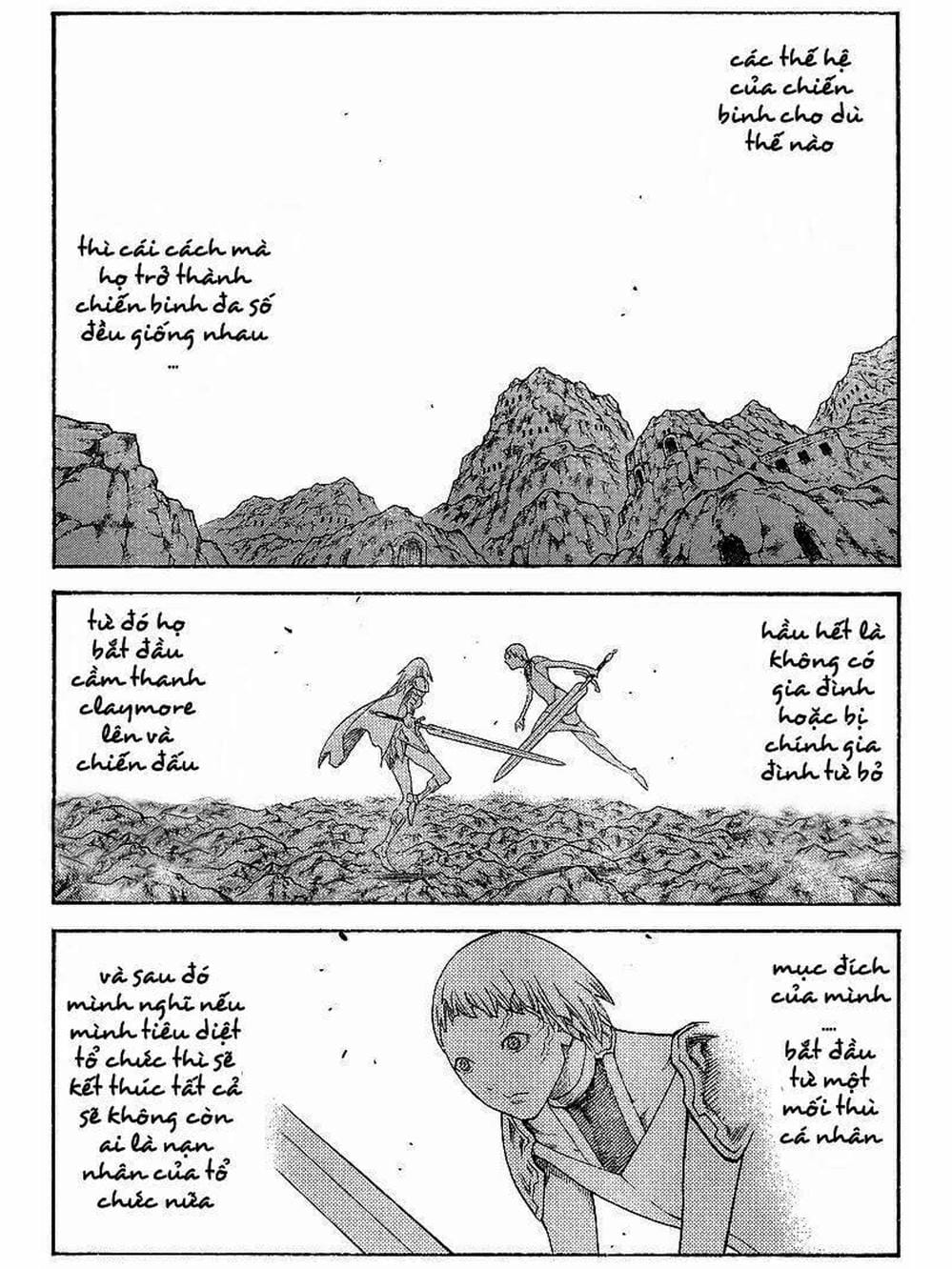 Truyện Tranh Claymore Mắt Bạc trang 4