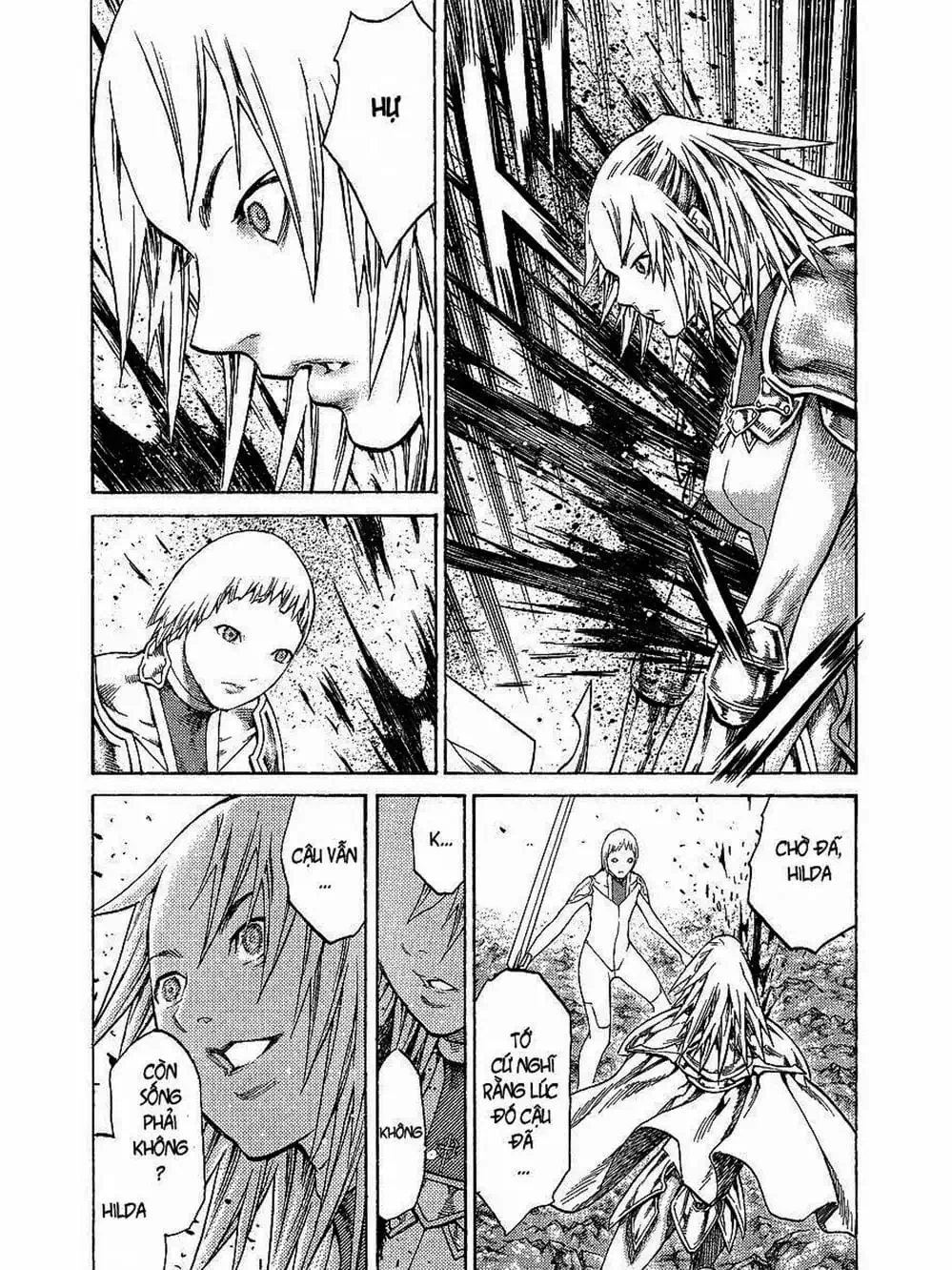 Truyện Tranh Claymore Mắt Bạc trang 4