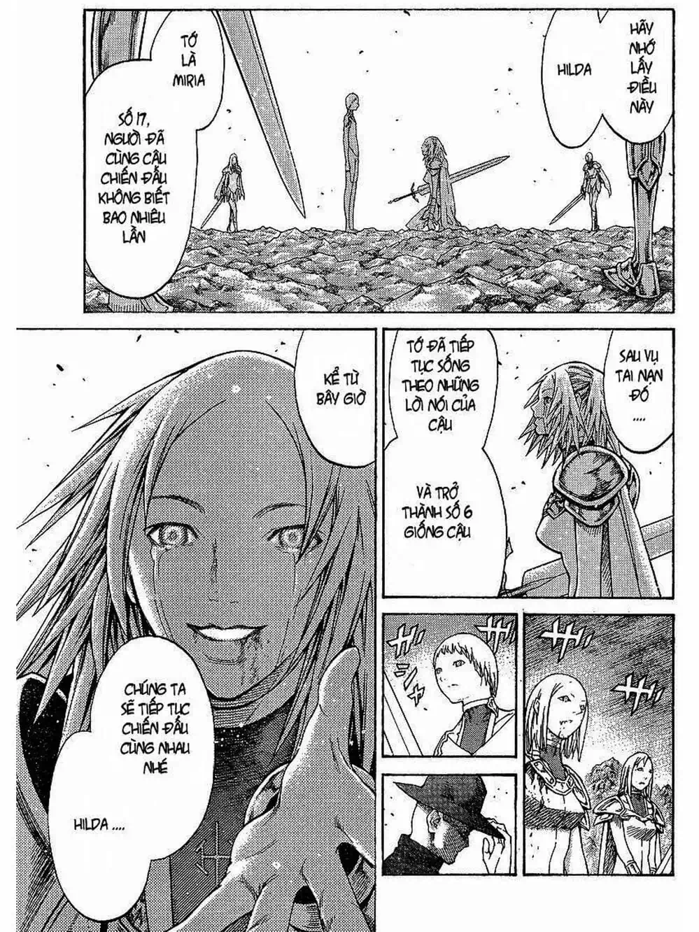 Truyện Tranh Claymore Mắt Bạc trang 4