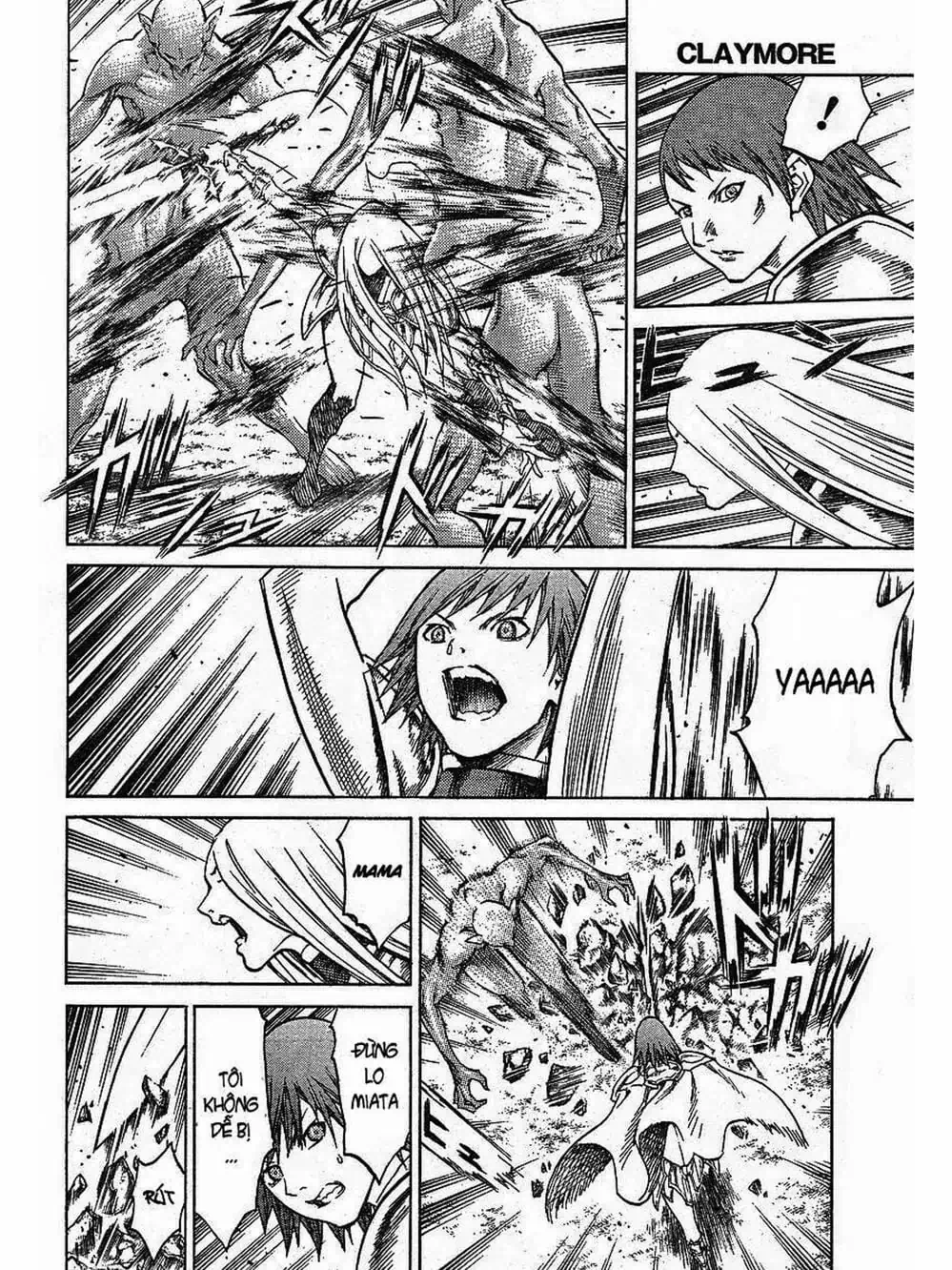 Truyện Tranh Claymore Mắt Bạc trang 4