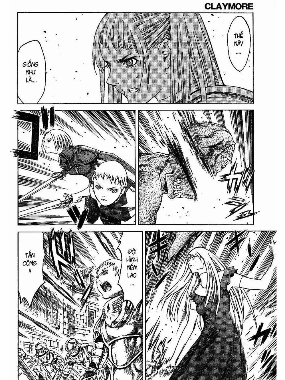 Truyện Tranh Claymore Mắt Bạc trang 4