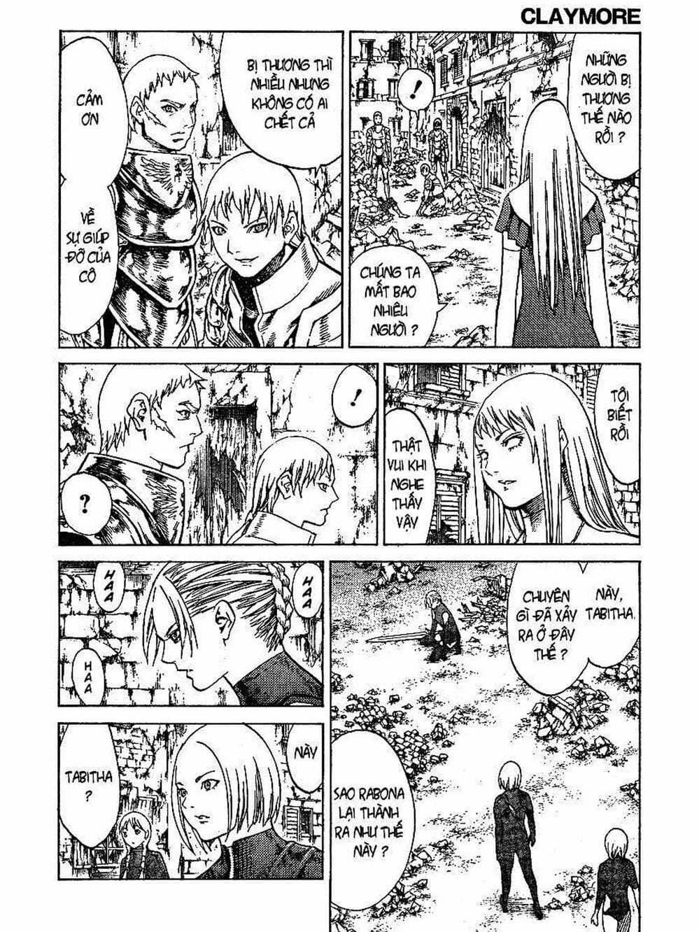 Truyện Tranh Claymore Mắt Bạc trang 4