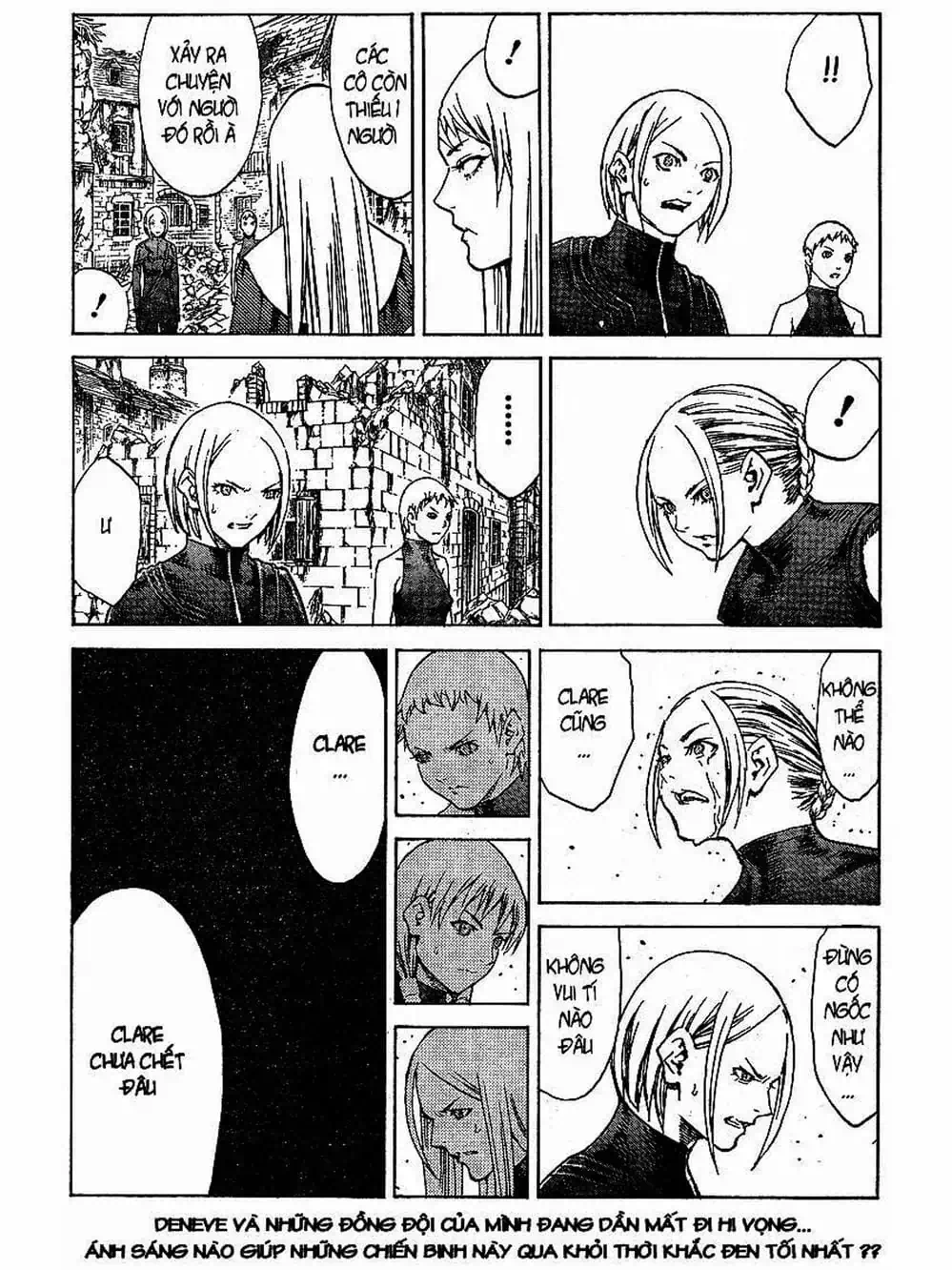 Truyện Tranh Claymore Mắt Bạc trang 4