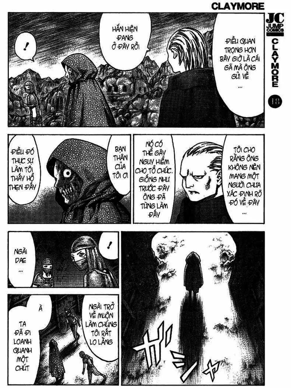 Truyện Tranh Claymore Mắt Bạc trang 4