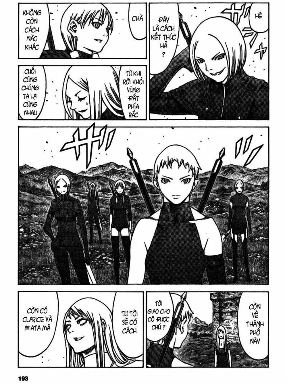 Truyện Tranh Claymore Mắt Bạc trang 4