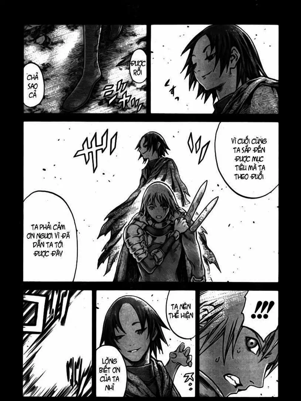 Truyện Tranh Claymore Mắt Bạc trang 4