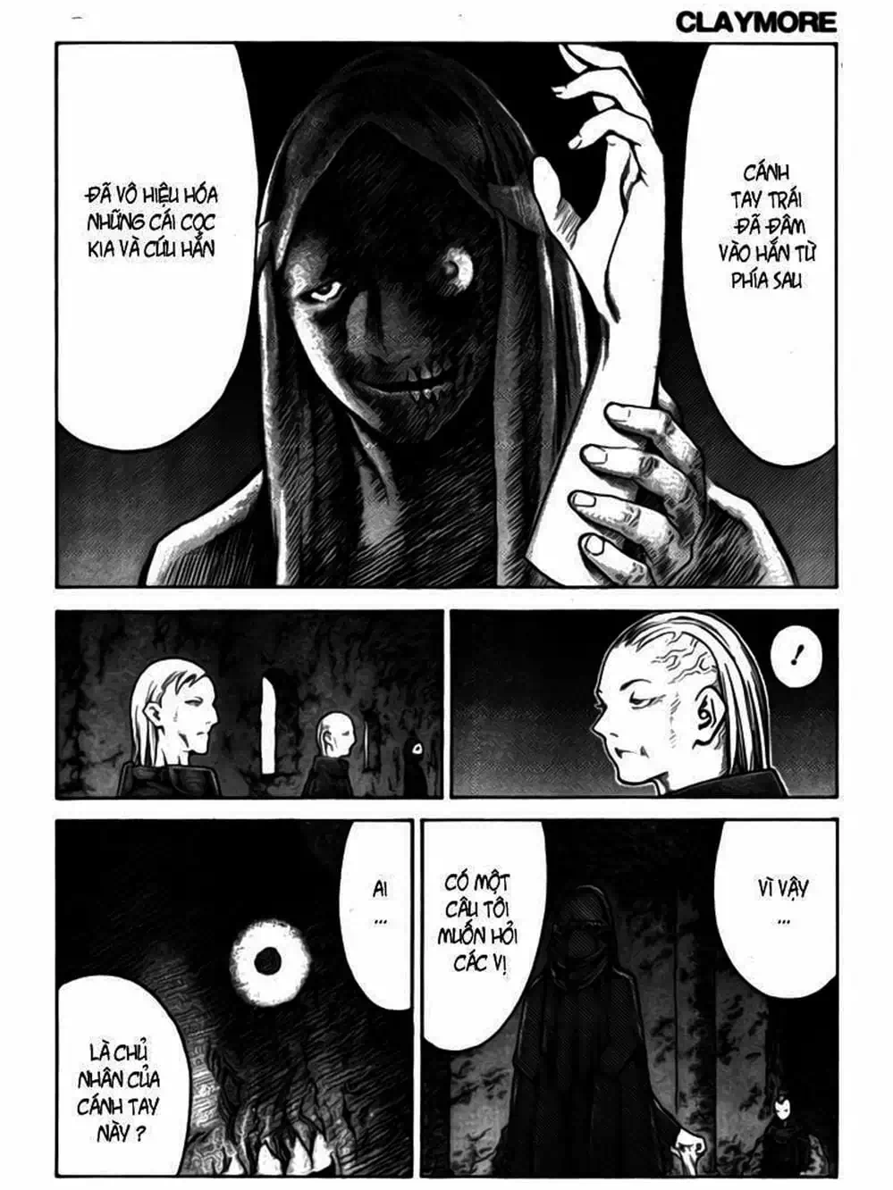Truyện Tranh Claymore Mắt Bạc trang 4