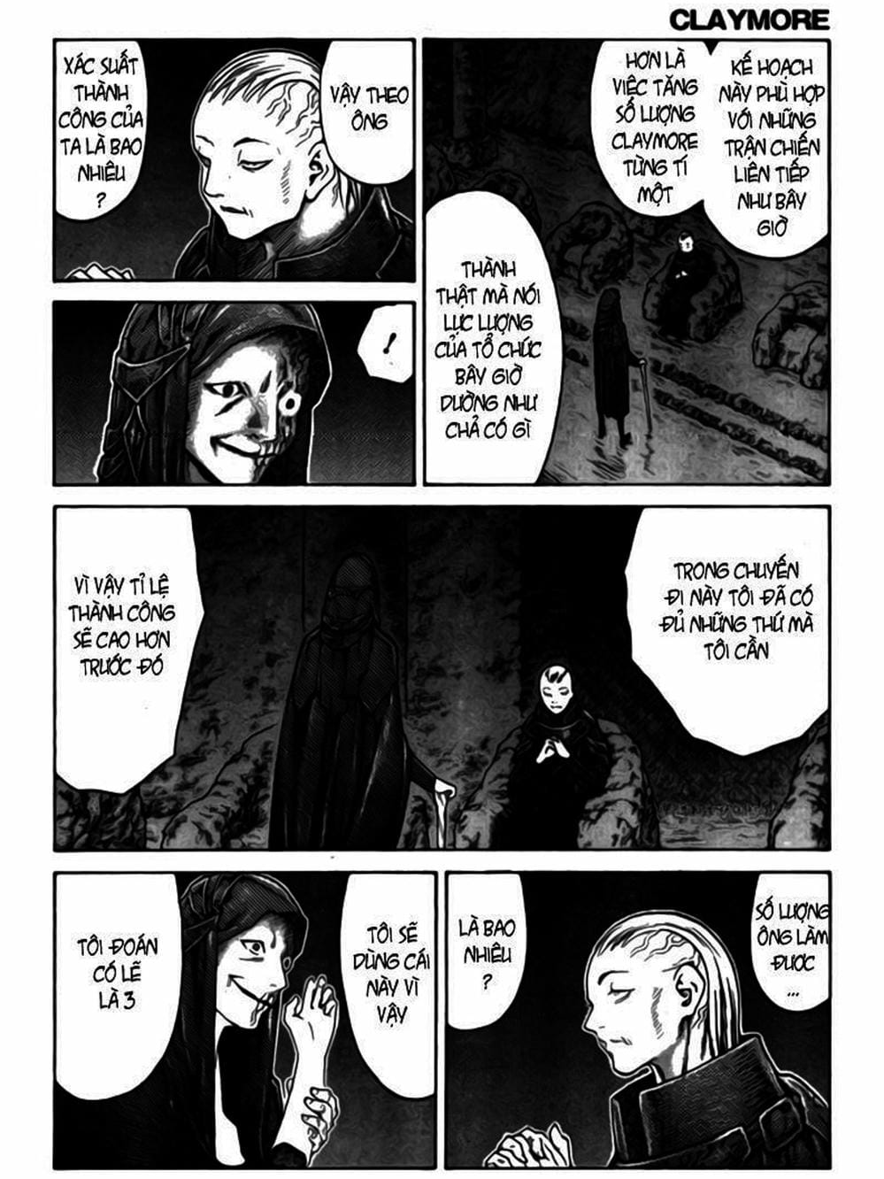 Truyện Tranh Claymore Mắt Bạc trang 4