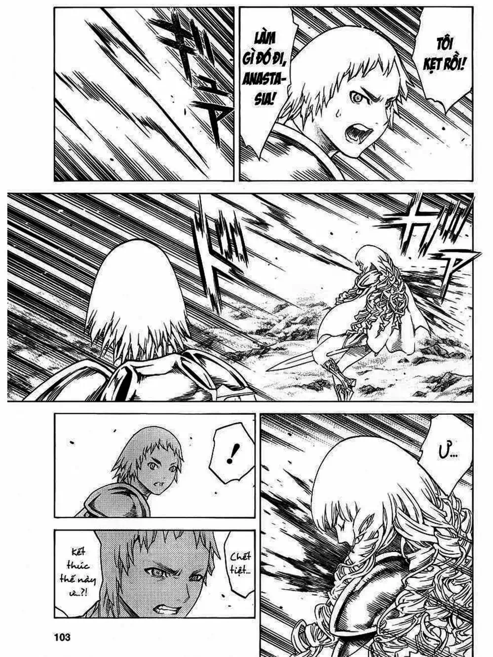 Truyện Tranh Claymore Mắt Bạc trang 4