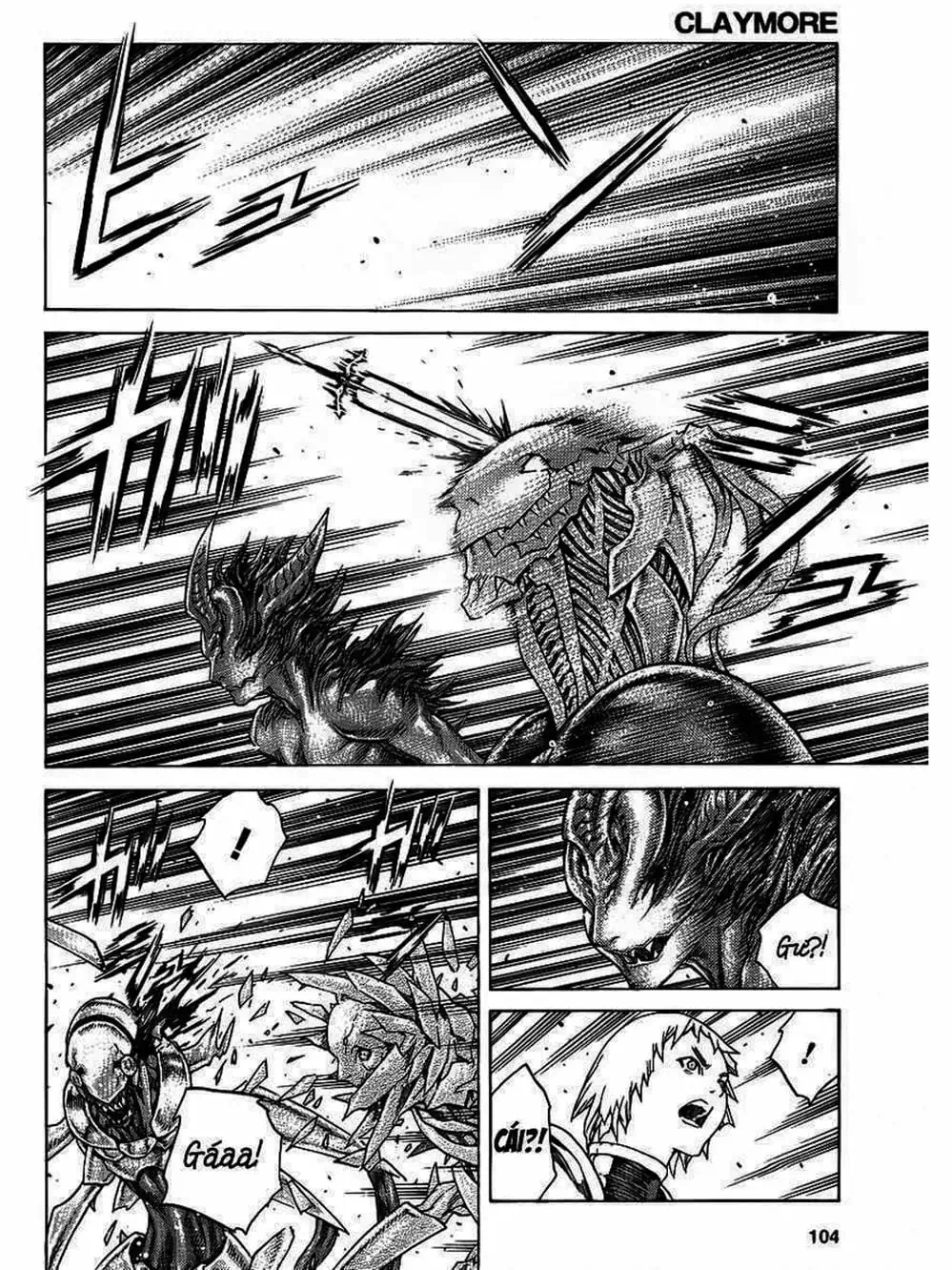 Truyện Tranh Claymore Mắt Bạc trang 4
