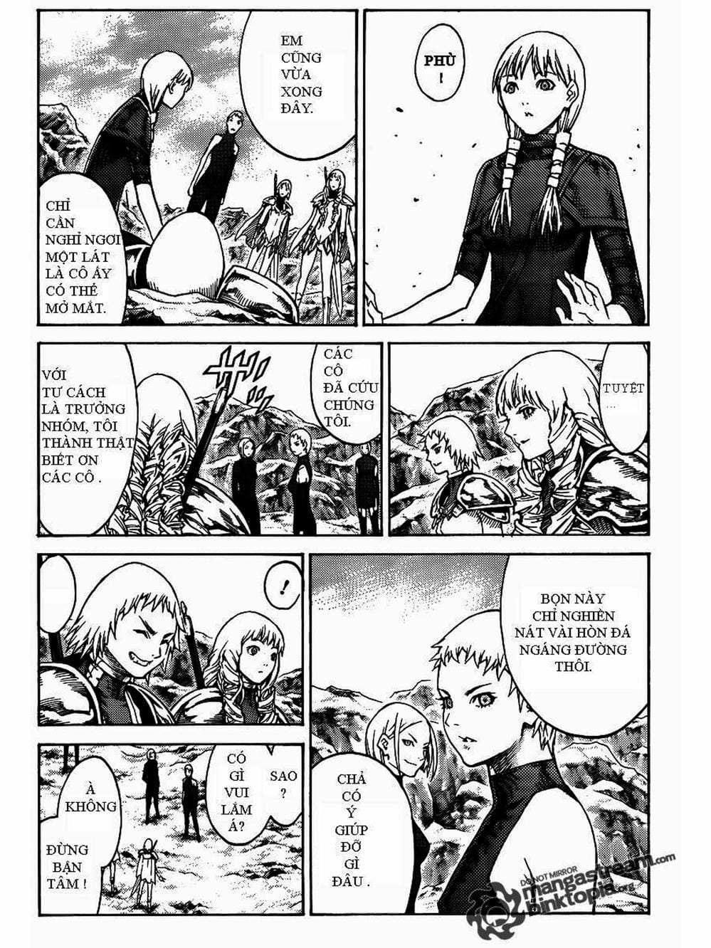 Truyện Tranh Claymore Mắt Bạc trang 4