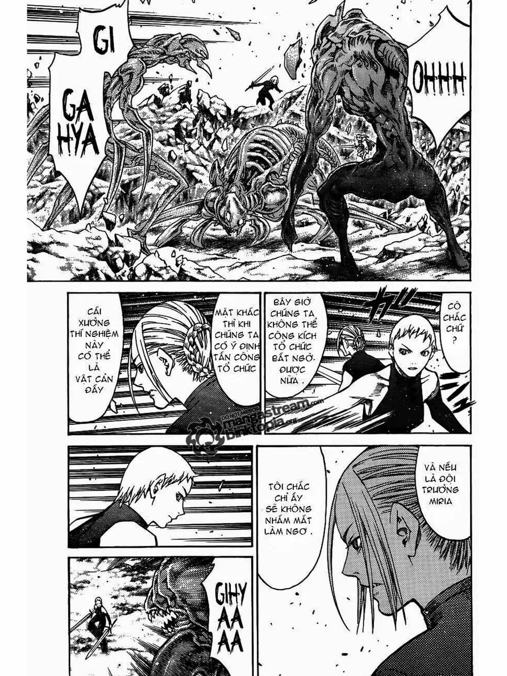 Truyện Tranh Claymore Mắt Bạc trang 4
