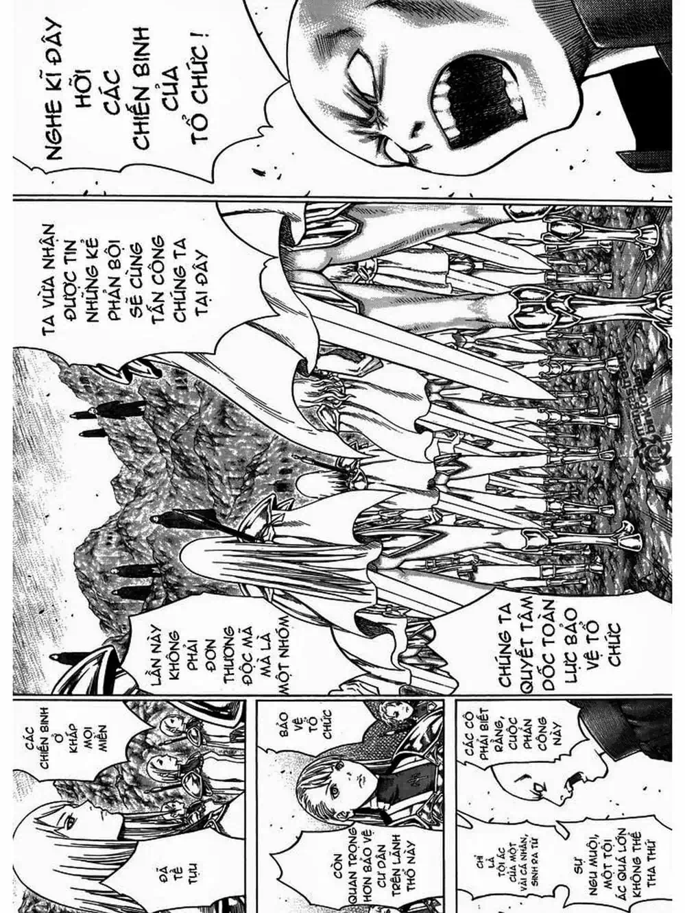 Truyện Tranh Claymore Mắt Bạc trang 4