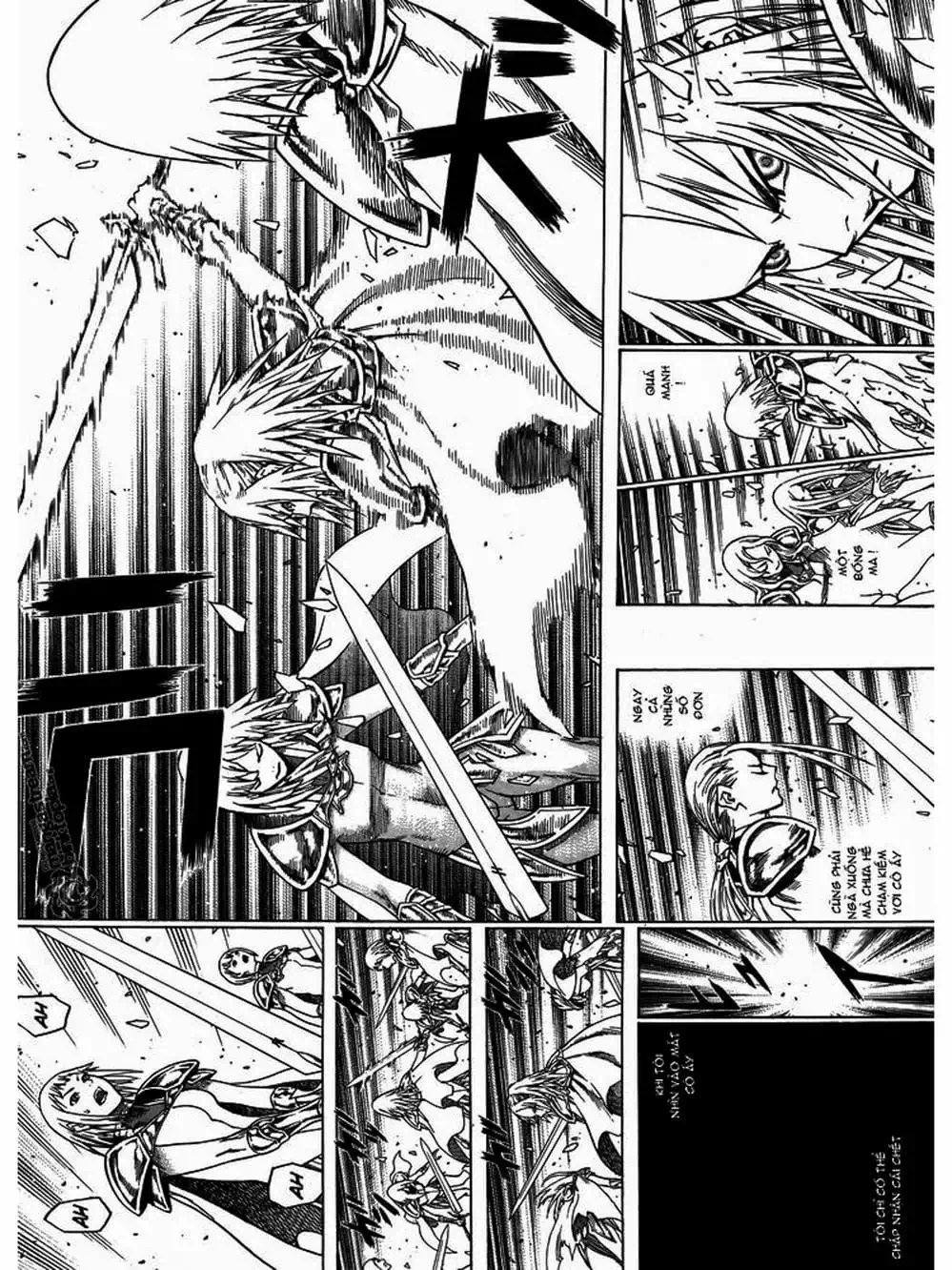 Truyện Tranh Claymore Mắt Bạc trang 4
