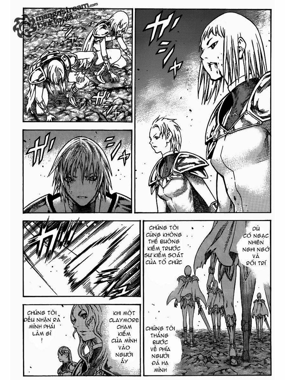 Truyện Tranh Claymore Mắt Bạc trang 4