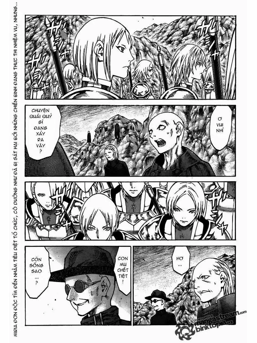 Truyện Tranh Claymore Mắt Bạc trang 4