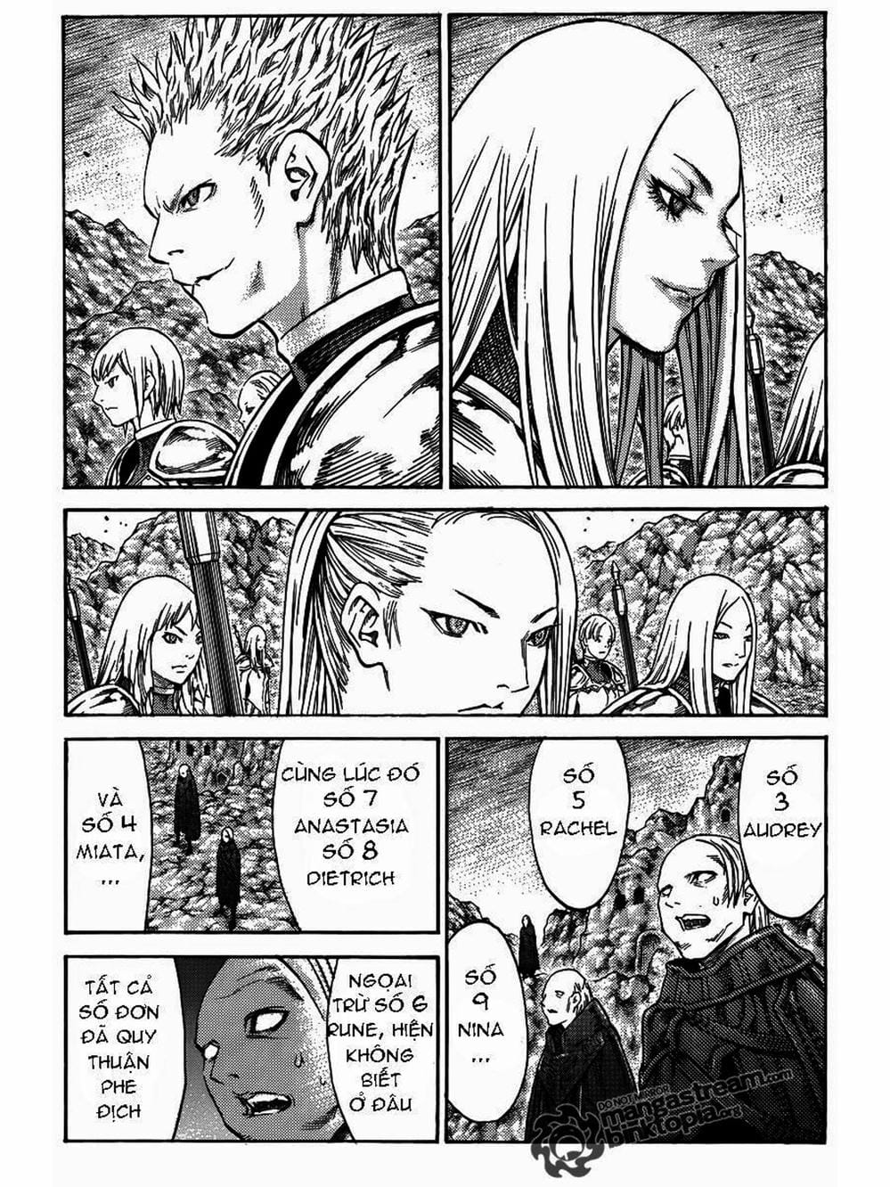 Truyện Tranh Claymore Mắt Bạc trang 4