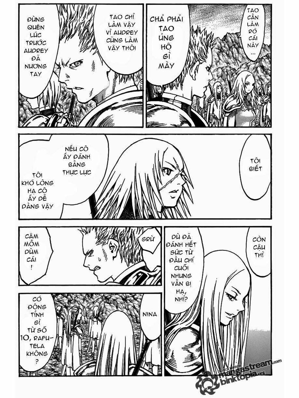 Truyện Tranh Claymore Mắt Bạc trang 4