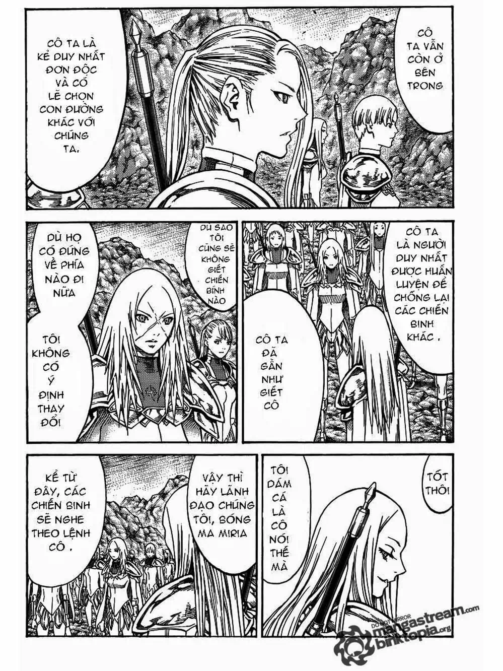 Truyện Tranh Claymore Mắt Bạc trang 4
