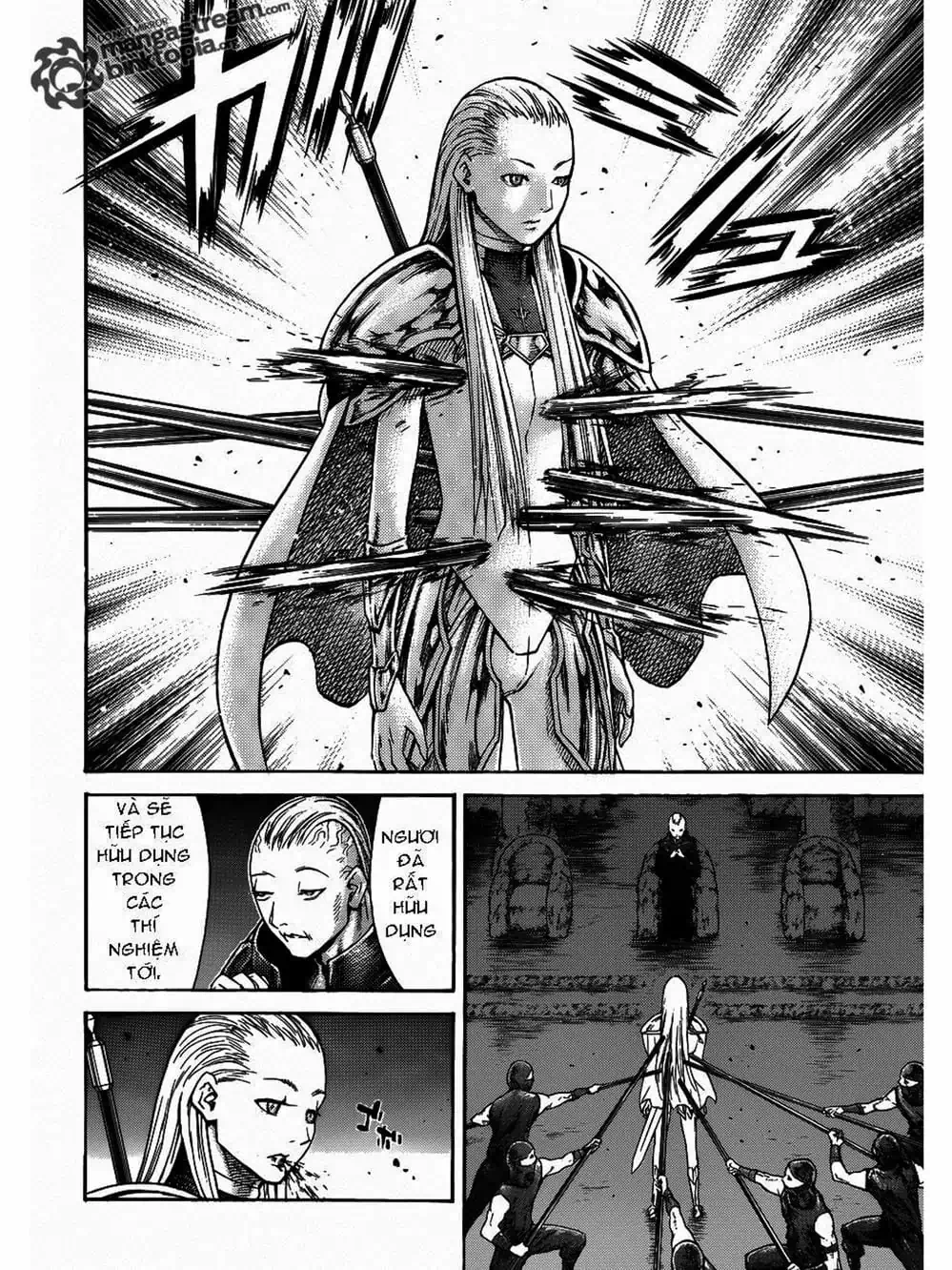 Truyện Tranh Claymore Mắt Bạc trang 4