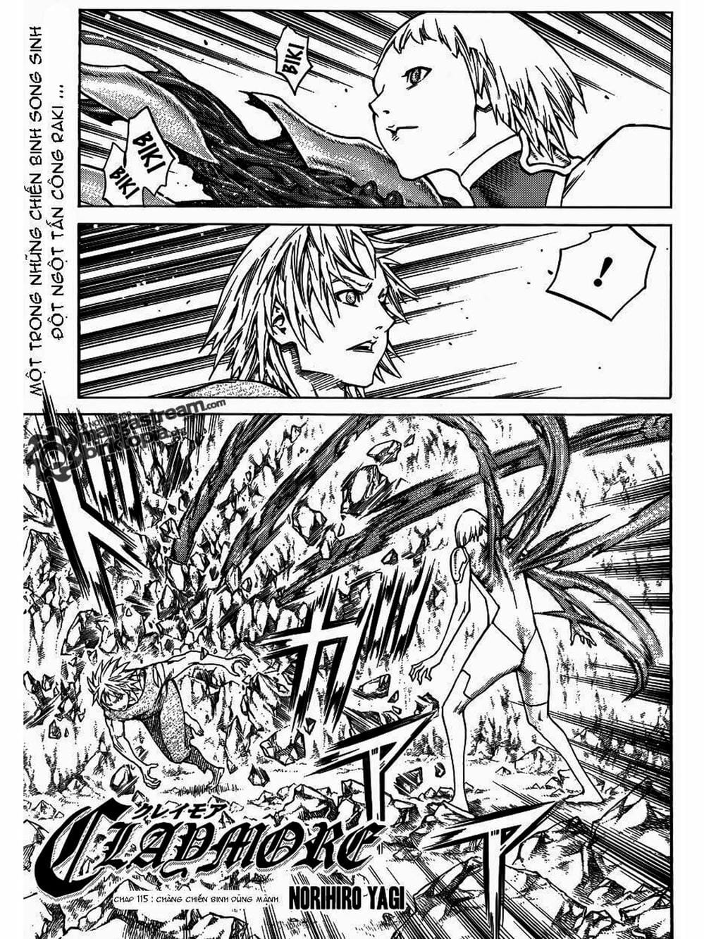 Truyện Tranh Claymore Mắt Bạc trang 4
