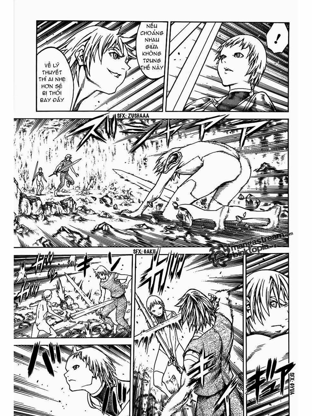 Truyện Tranh Claymore Mắt Bạc trang 4
