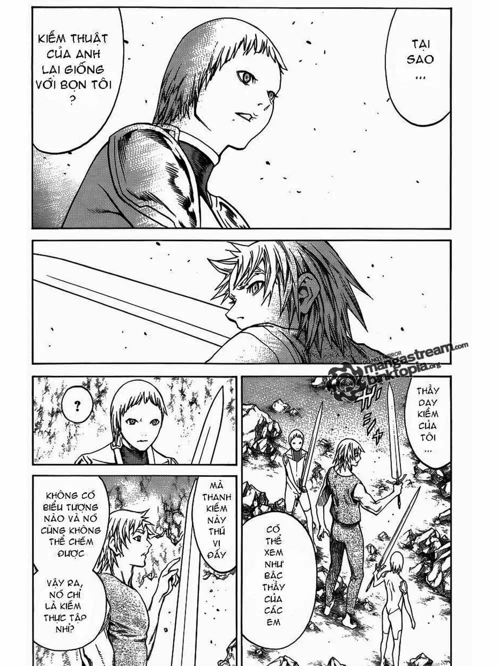 Truyện Tranh Claymore Mắt Bạc trang 4