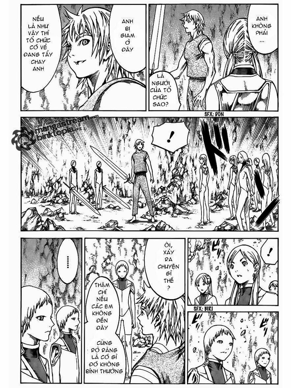 Truyện Tranh Claymore Mắt Bạc trang 4