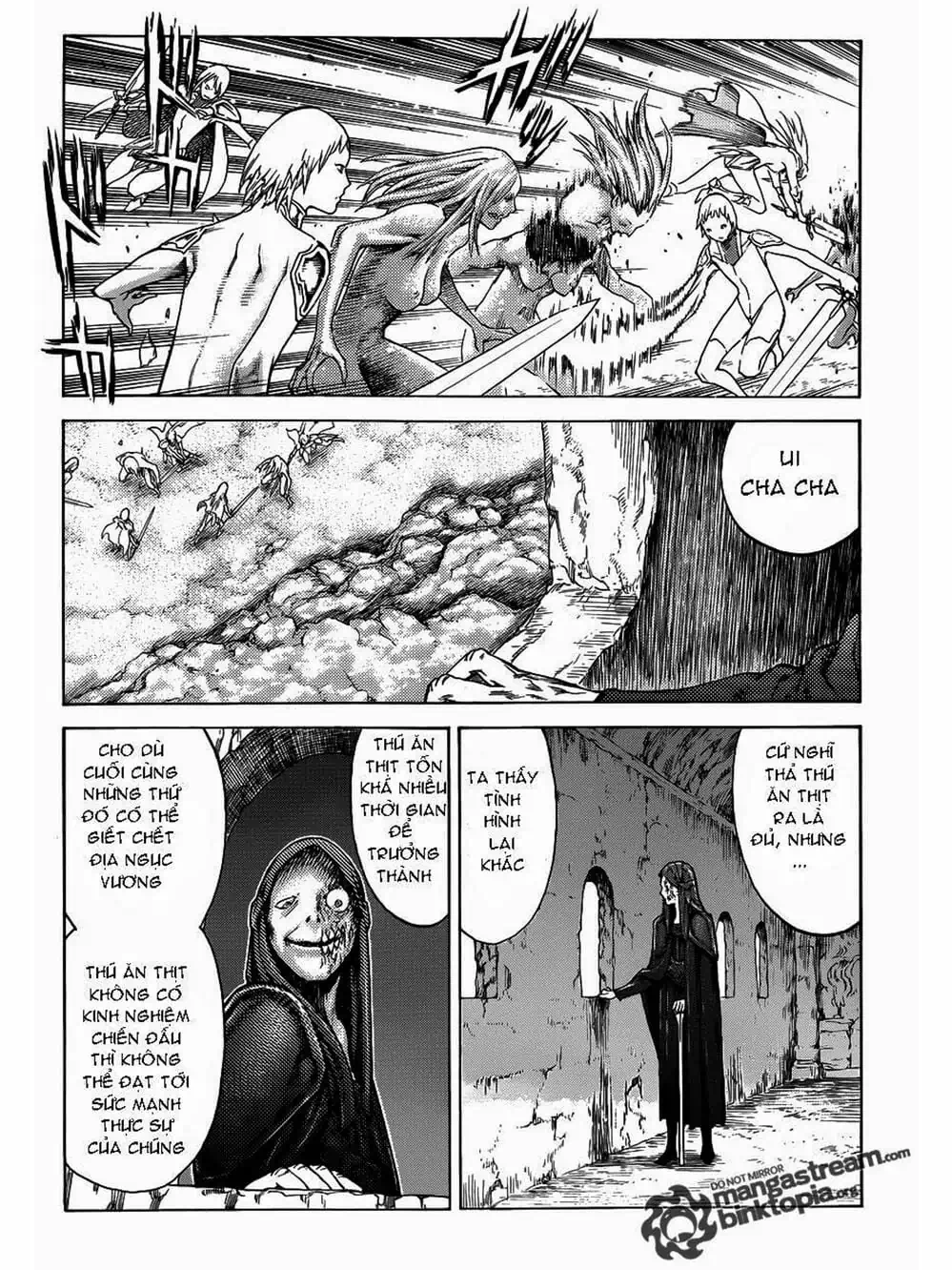 Truyện Tranh Claymore Mắt Bạc trang 4