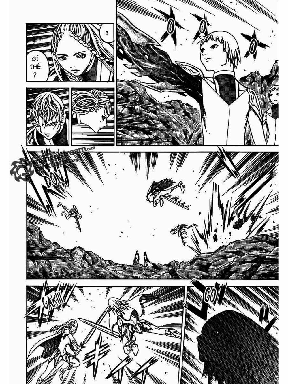 Truyện Tranh Claymore Mắt Bạc trang 4