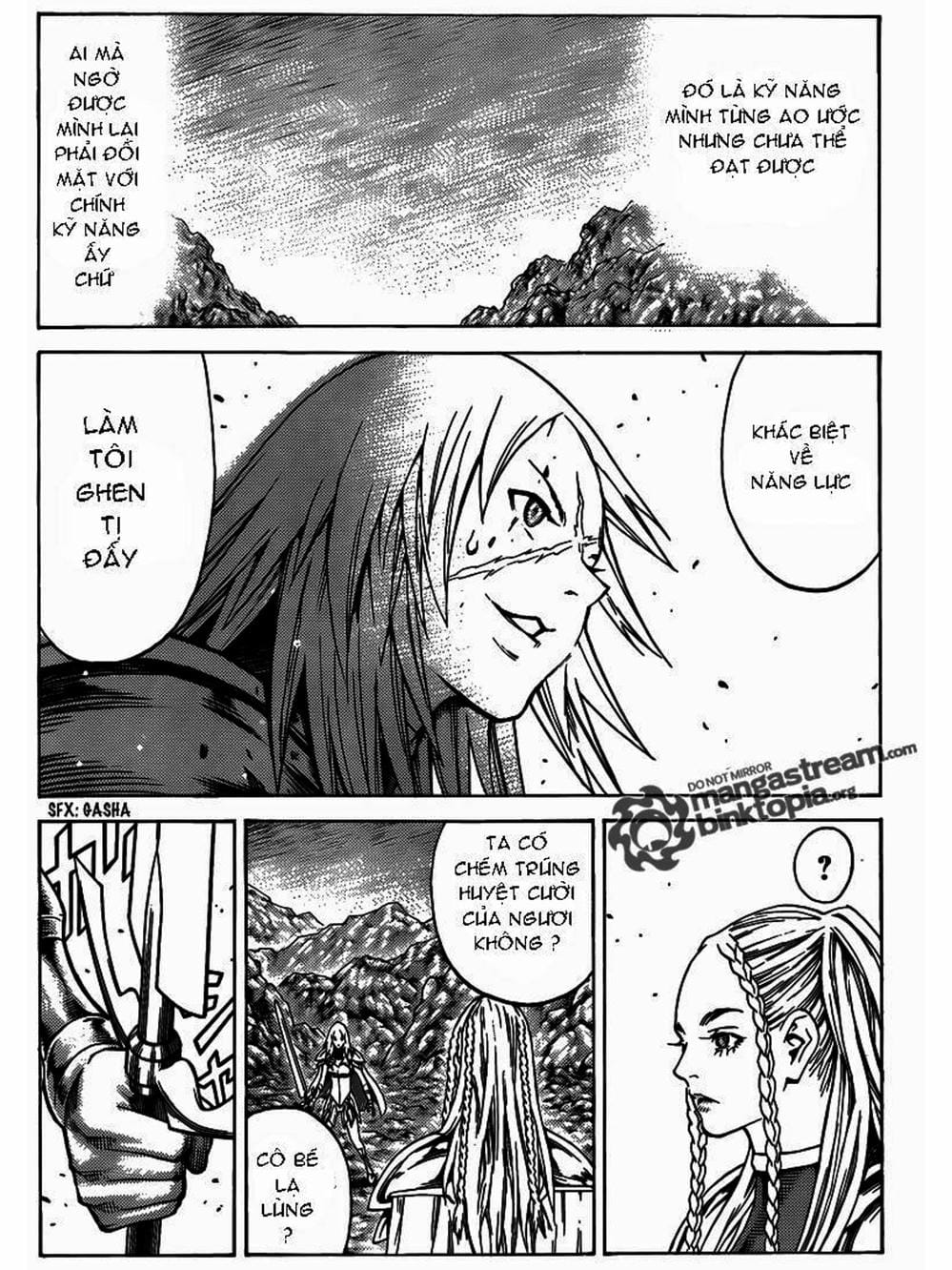 Truyện Tranh Claymore Mắt Bạc trang 4