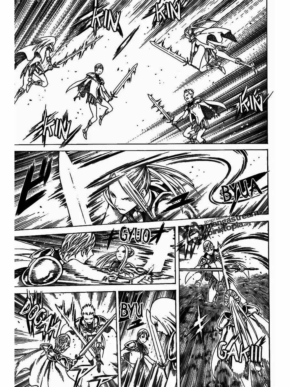 Truyện Tranh Claymore Mắt Bạc trang 4