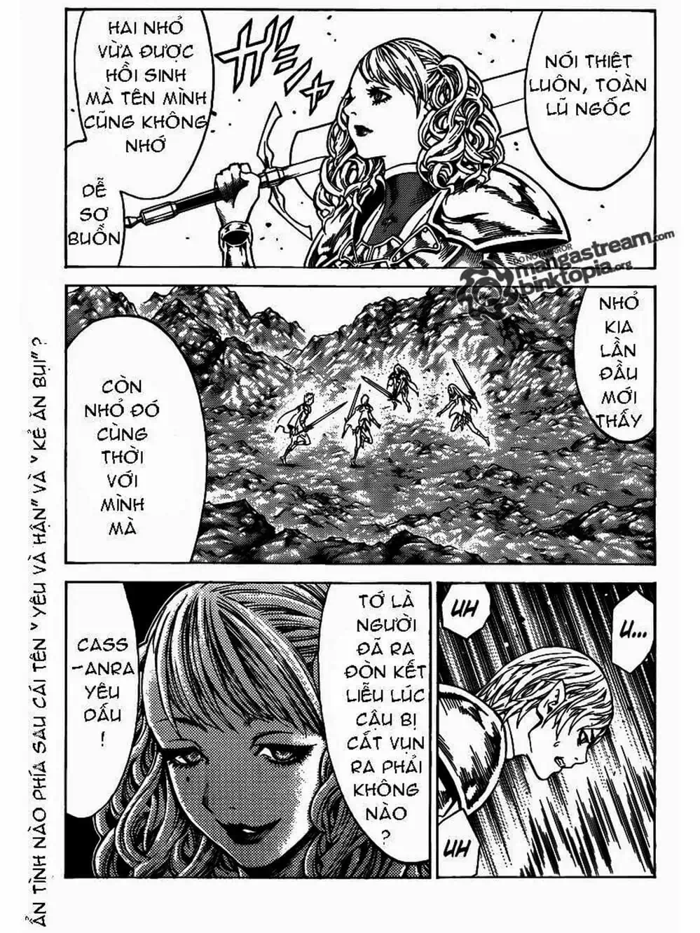 Truyện Tranh Claymore Mắt Bạc trang 4