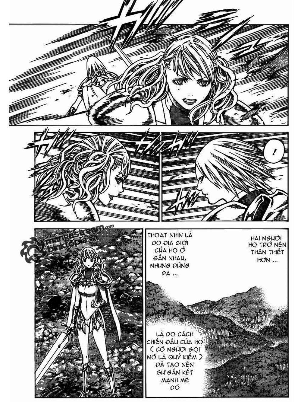 Truyện Tranh Claymore Mắt Bạc trang 4