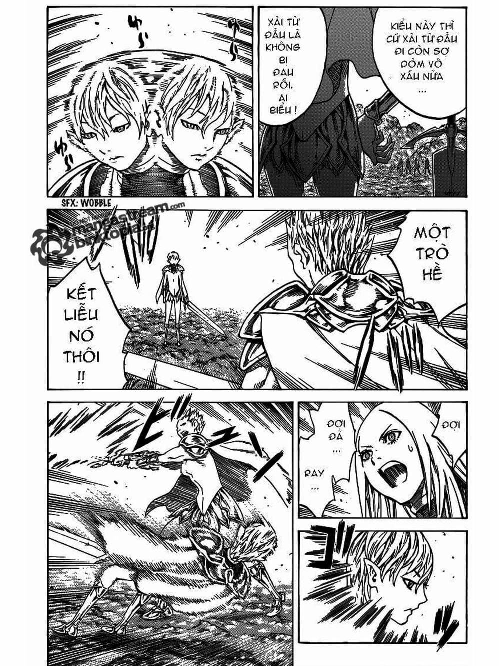 Truyện Tranh Claymore Mắt Bạc trang 4
