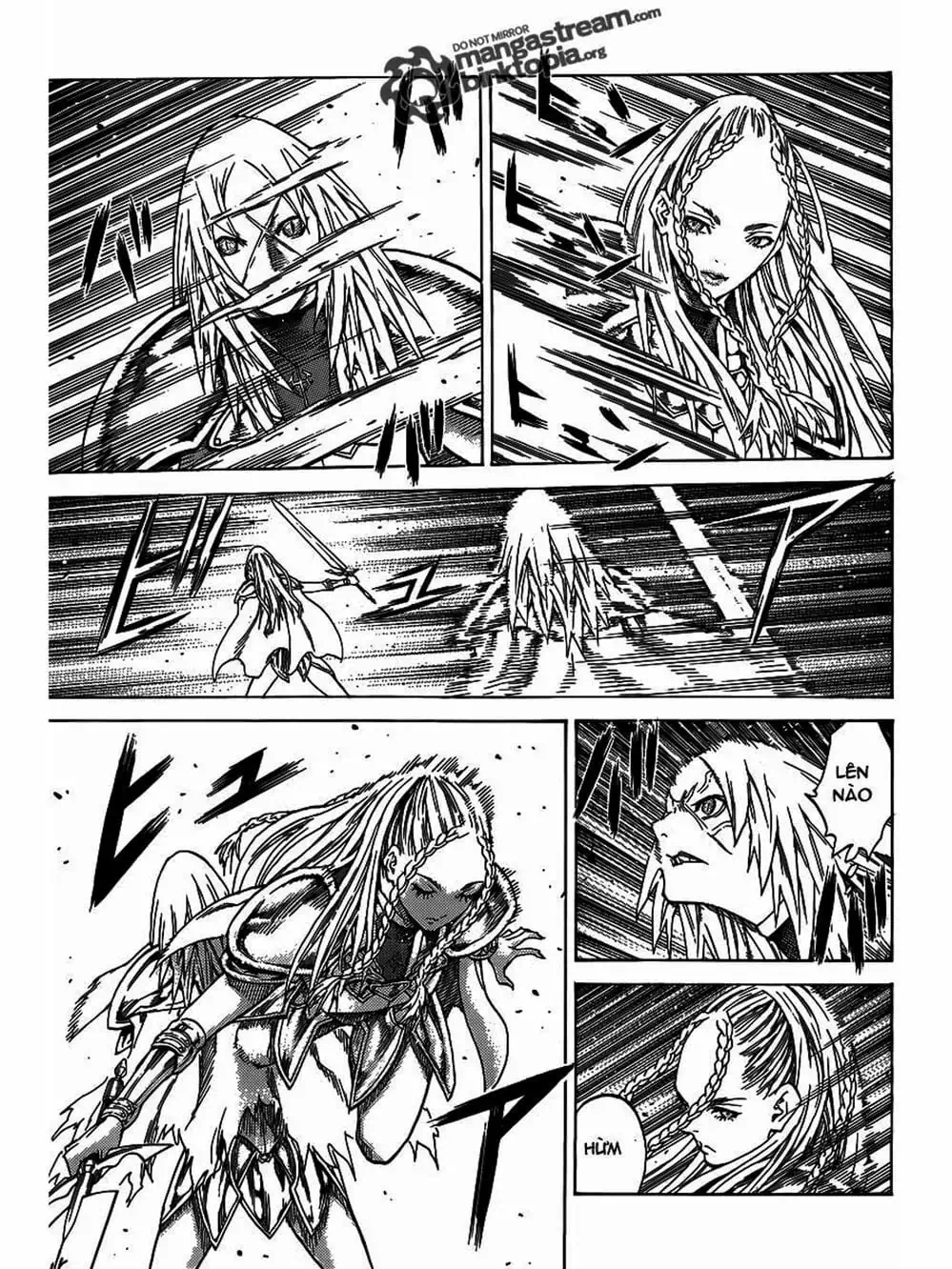 Truyện Tranh Claymore Mắt Bạc trang 4