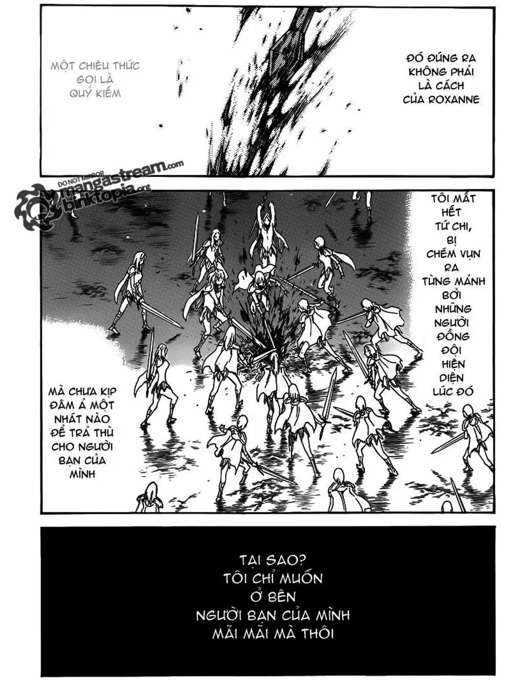 Truyện Tranh Claymore Mắt Bạc trang 4