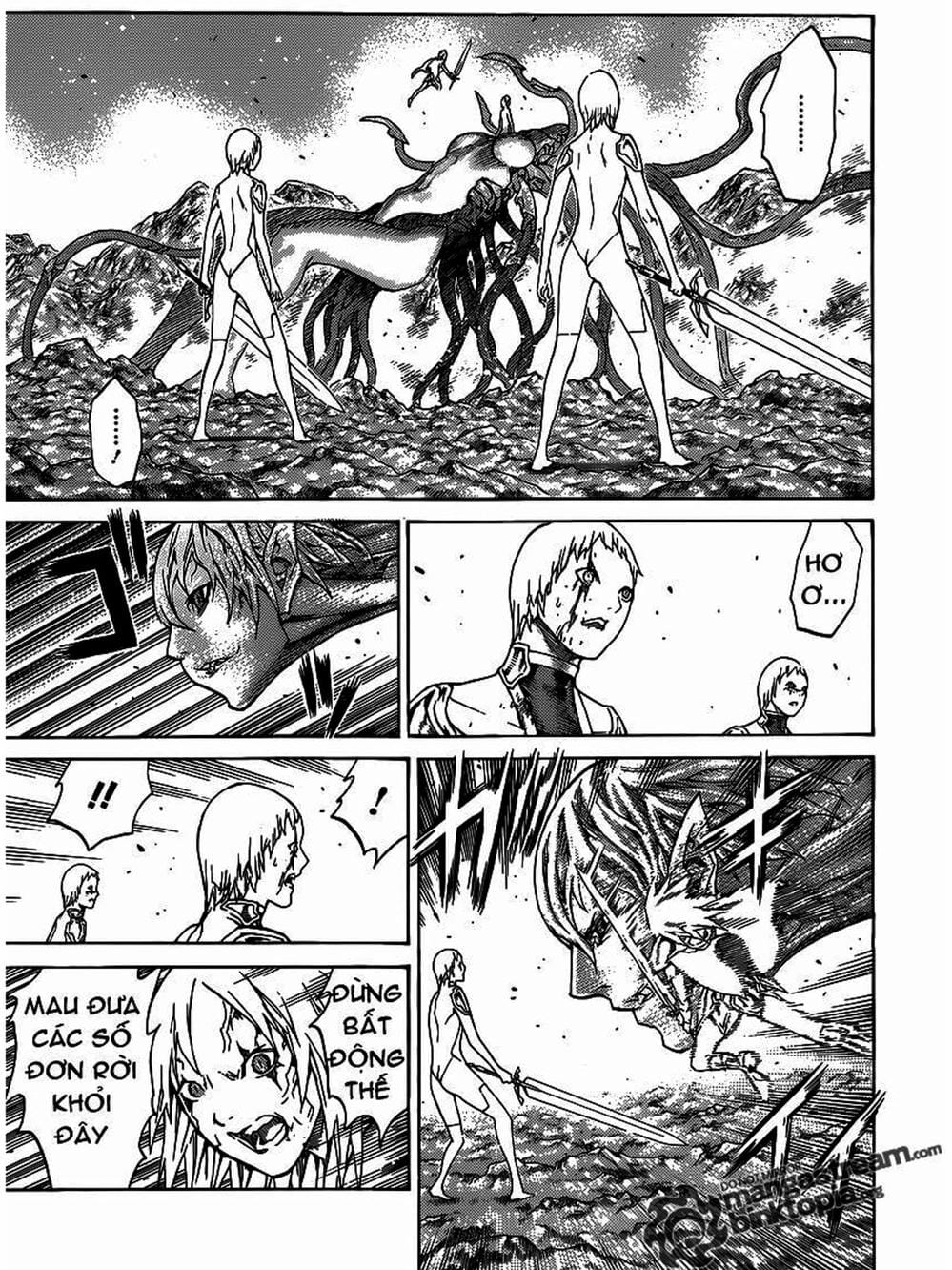 Truyện Tranh Claymore Mắt Bạc trang 4