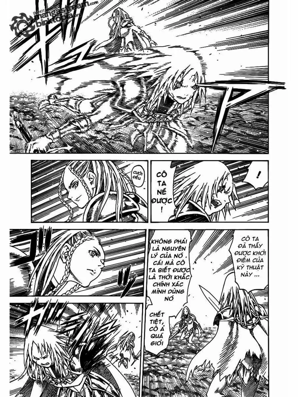 Truyện Tranh Claymore Mắt Bạc trang 4