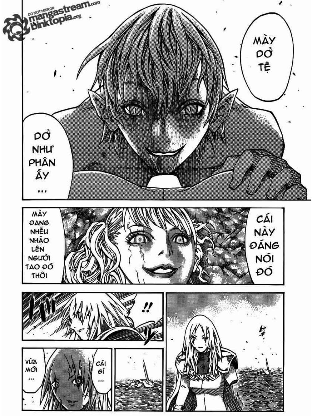 Truyện Tranh Claymore Mắt Bạc trang 4