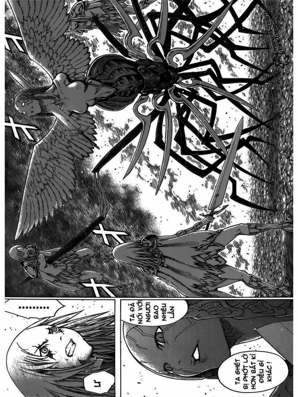 Truyện Tranh Claymore Mắt Bạc trang 4